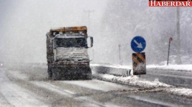 Sürücüler dikkat; Kar yağışı başladı