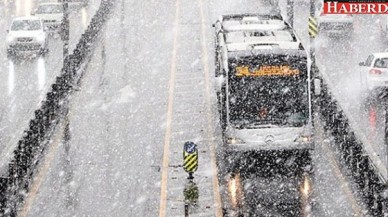 İstanbulda kar yağışı başlıyor!
