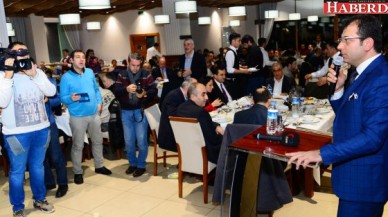 İmamoğlu gazetecilerle buluştu