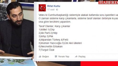 AK Parti ilçe başkanından skandal paylaşım!