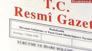 Atama kararları Resmi Gazetede yayımlandı