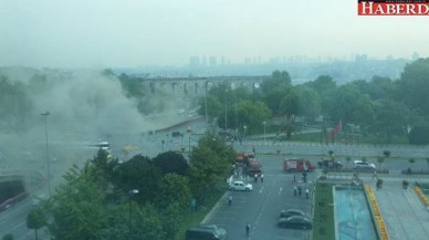 İstanbul Bisikletçiler Çarşısında yangın