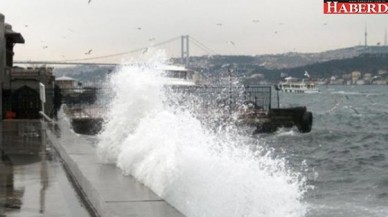 Marmara için fırtına uyarısı