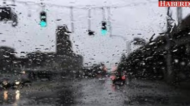 İstanbulda beklenen yağış başladı