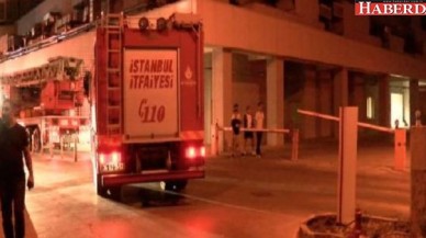 Büyükçekmecede hastane yanındaki fabrikada yangın