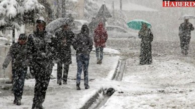 Son dakika! Meteoroloji: Kar geliyor