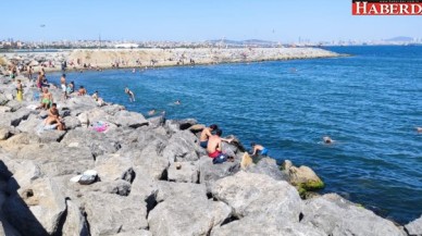 Sahile akın ettiler