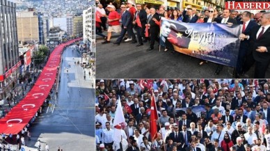 İzmirde 9 Eylül coşkusu Zafer Yürüyüşü ile başladı