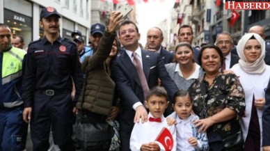 İmamoğlu’ndan Odakule’den Taksim Meydanı’na Cumhuriyet yürüyüşü