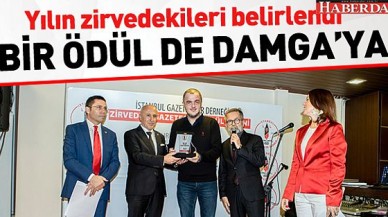 Yılın en iyi haber sitesi ödülü Gazete Damganın