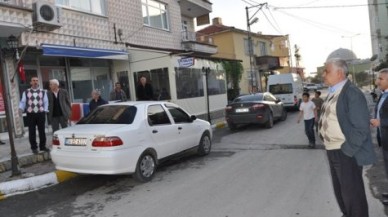 Ortaköy yolu köylüyü ikiye böldü