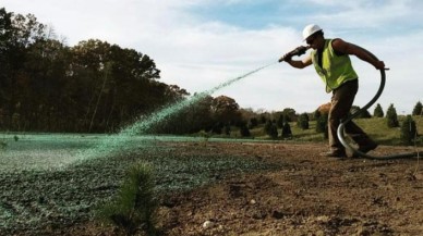 Püskürtme Çim Nedir? Hem pratik hem de ekonomik