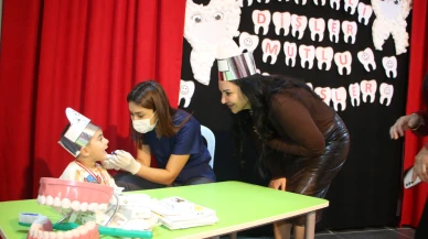 Kartal Belediyesi’nden Kreş Öğrencilerine Ağız ve Diş Sağlığı Taraması