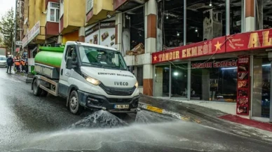 İnönü Mahallesi’ndeki Yangın Sonrası Bölgeyi Esenyurt Belediyesi Temizledi