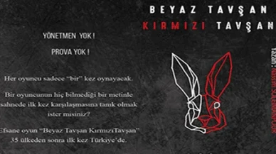 Beyaz tavşan kırmızı tavşan İstanbul'da!