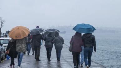 İstanbul’a soğuk ve sağanak uyarısı