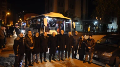 Kartal'da Umre Yolcuları Dualar İle Uğurlandı