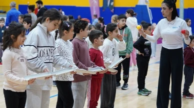 Çocuklar tatilin tadını sporla çıkardı