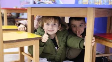 Bayrampaşa’da miniklerle deprem tatbikatı