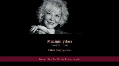 Gülsin Onay Mart Ayını 5 Konserle Taçlandırıyor