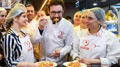 Ünlü Şef Danilo Zanna depremzede kadınlarla buluştu