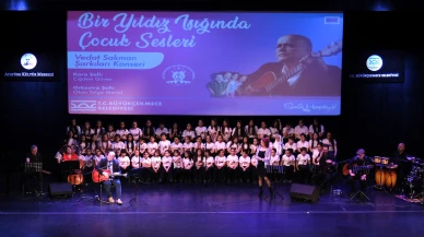 Bir yıldız eşliğinde çocuk sesleri Büyükçekmece'de