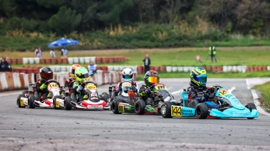 Körfez'de ilk karting yarışı