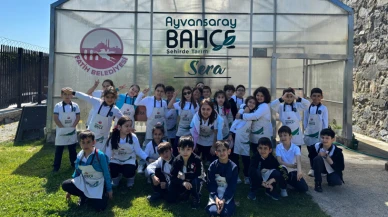 Ayvansaray’da çocuklara doğa dersi
