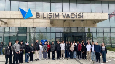 Gençlerden Bilişim Vadisi ziyareti