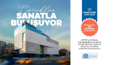 Beşiktaş'ta Minikler Sanatla Tanışacak