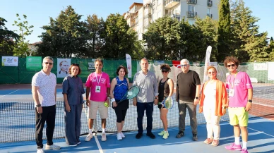 Büyükçekmece’de tenis heyecanı