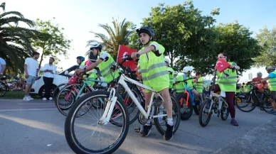 Kartal’da pedallar umut için döndü