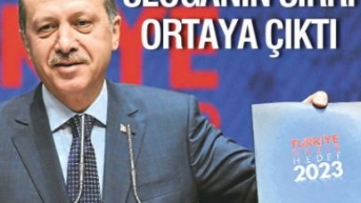 İşte 'Hedef 2023'ün anlamı