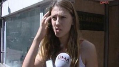 Cumartesi otobüste şortlu eylem