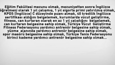 Bu özelliklere sahipseniz iş buldunuz