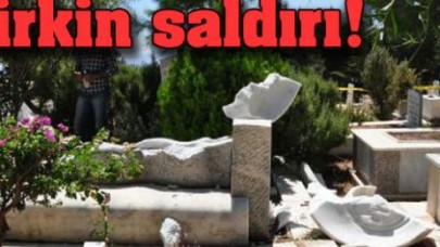 Can Yücel'in mezarına çirkin saldırı