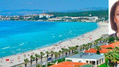 Turizm cennetine kadın kaymakam