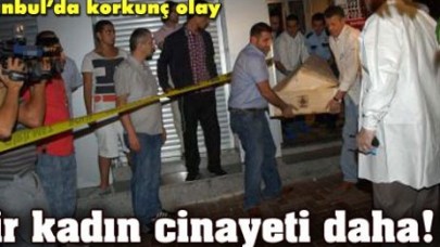 Bir kadın cinayeti daha !