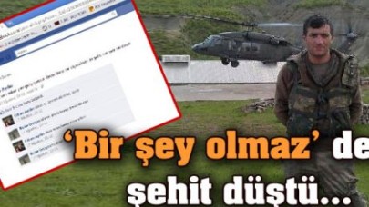 'Allah'ın izniyle bişey olmaz devrem'