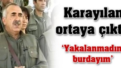 Murat Karayılan ortaya çıktı