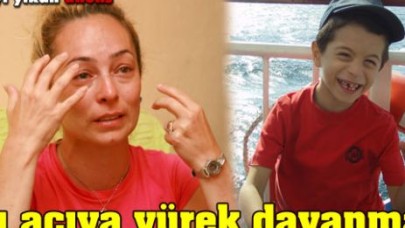 Bir annenin yıkıldığı an!