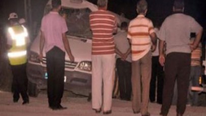 Düğün dönüşü feci kaza