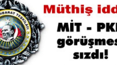Müthiş iddia: MİT-PKK görüşmesi internete sızdı