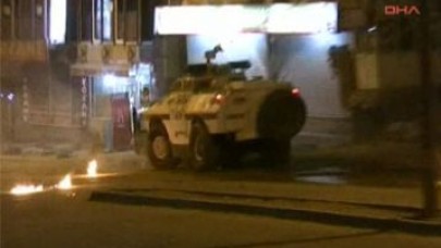 Hakkari'de olaylı gece