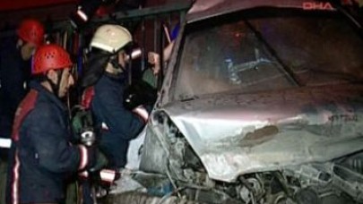 Aynı yolda bir saat arayla iki kaza