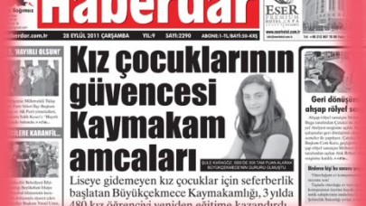 Kız çocuklarının güvencesi Kaymakam amcaları