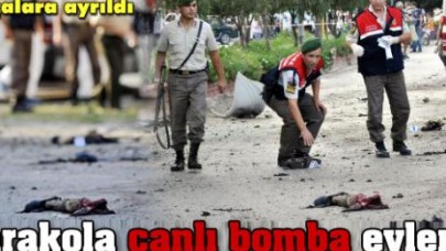 Antalya'da canlı bomba eylemi!