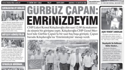 GÜRBÜZ ÇAPAN: EMRİNİZDEYİM
