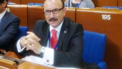 Strassburg’ta Türk Delegasyon Başkanı Nevzat Doğan