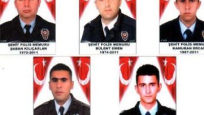 Bitlis'te 5 şehide hazin tören!